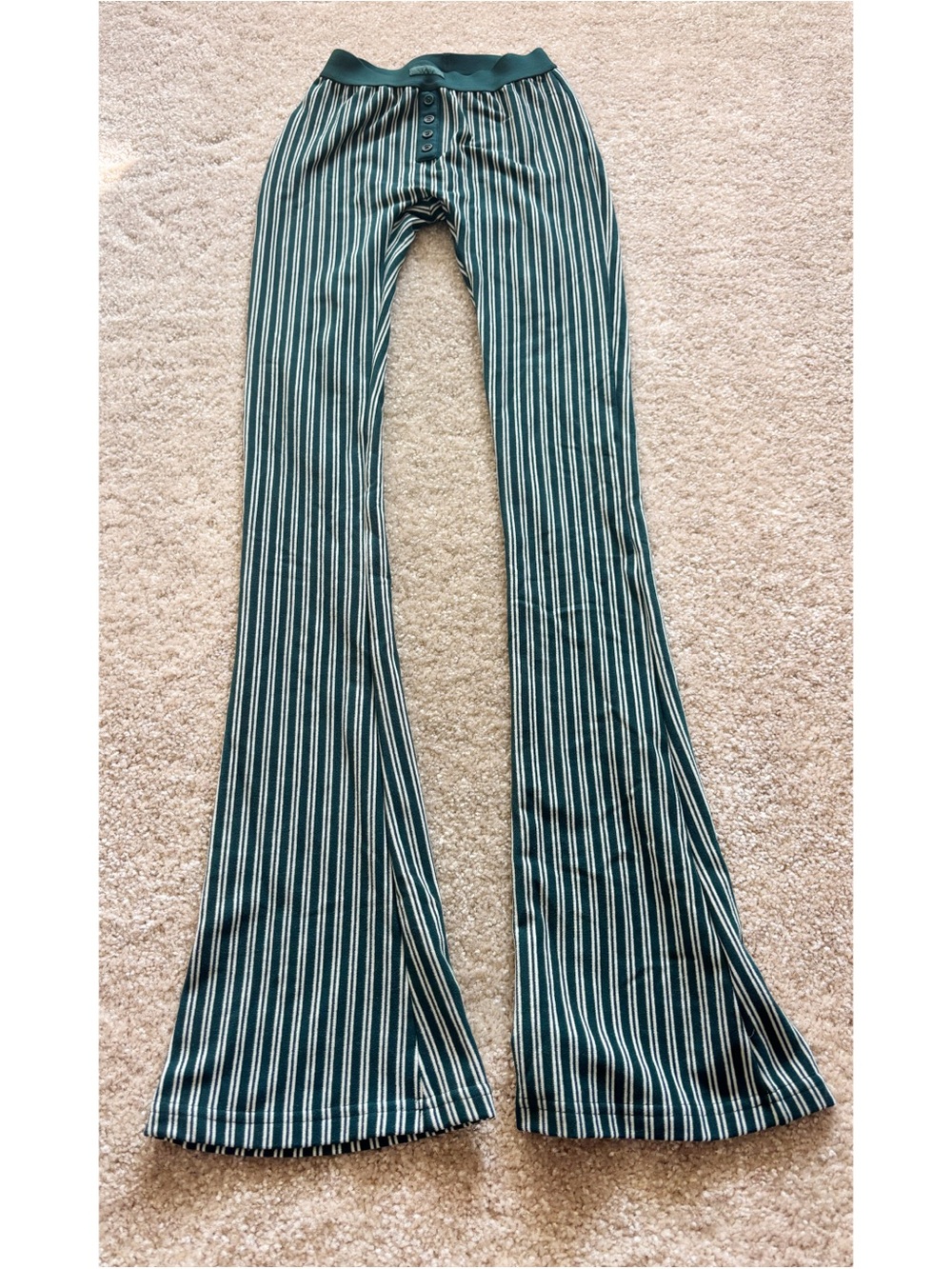 Waydamin Striped Flare Lounge Pants